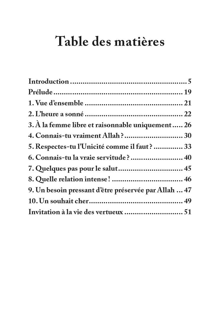 10 conseils pour toi sœur musulmane - Grand Format