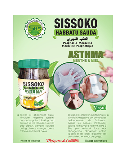 Asthma menthe et miel