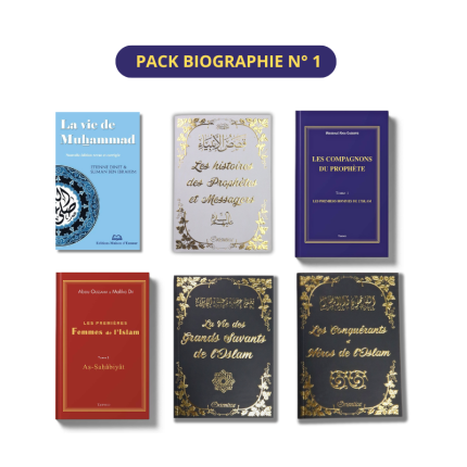 PACK BIOGRAPHIE N°1 - 6 LIVRES