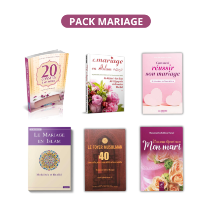 PACK MARIAGE - 6 LIVRES