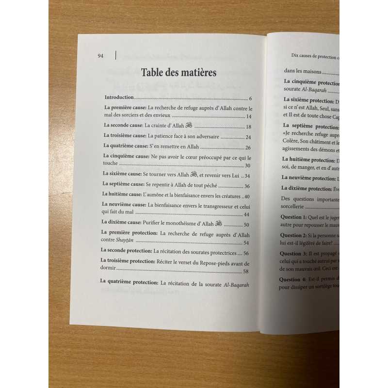 Dix causes de protection contre la sorcellerie et le mauvais œil