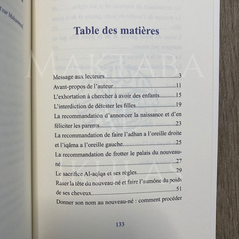 Les préceptes islamiques relatifs au nouveau-né - Ibnoul Qayyim (édition revue et corrigée)